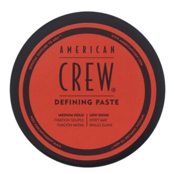 American Crew Defining Paste, Medium Hold, 3 OZ Defining Paste - Red and Black - Picture 1 of 2